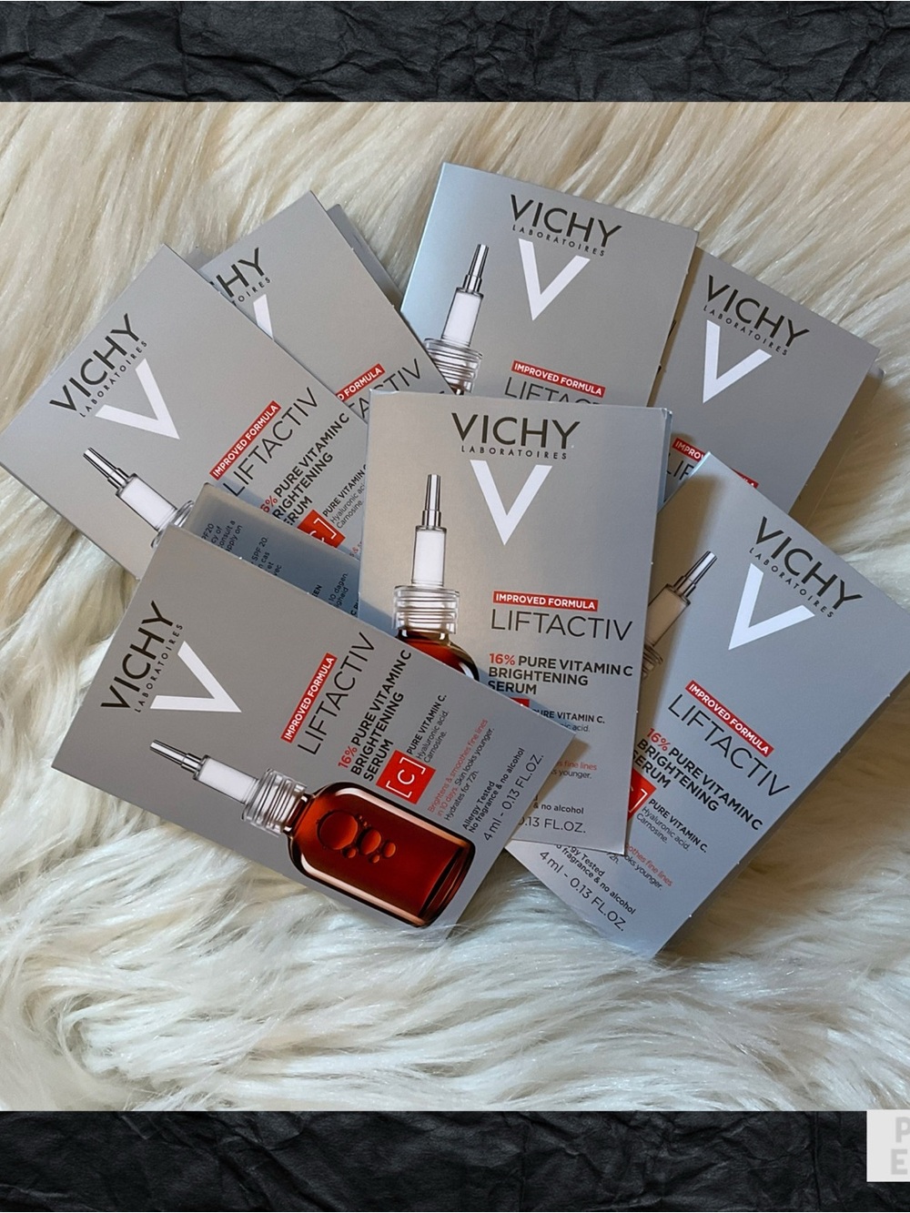 Vichy Liftactiv 16% Pure Vitamin C Brightening Serum - New x7 Mini
